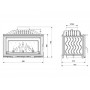Каминная топка Kaw-Met W15 EKO 9,4 kw