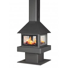 Камин Экокамин ЭКЛИПС ОСТРОВНОЙ ГИГАНТ 4D черный Камин Экокамин ЭКЛИПС ОСТРОВНОЙ ГИГАНТ 4D черный