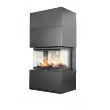 Камин Экокамин Родос 800 KRN800 белый шамот