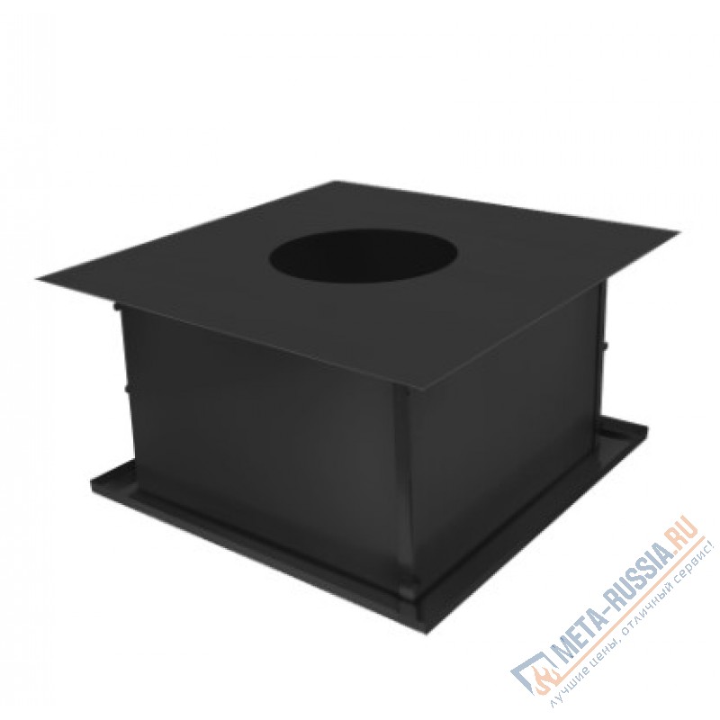 ППУ Везувий BLACK (AISI 430/0,5мм) д.255