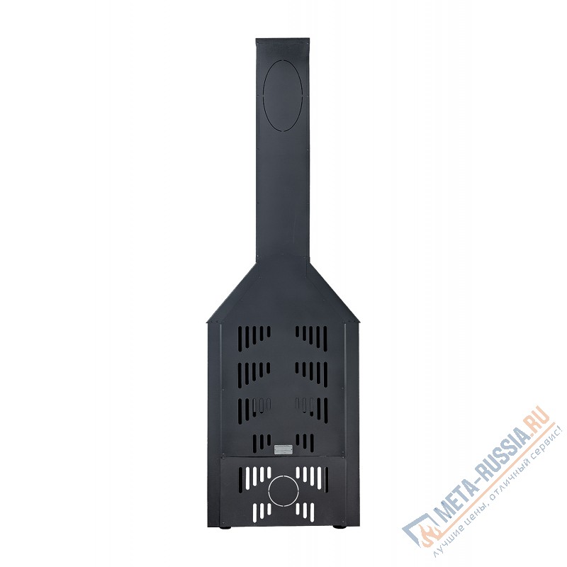 Печь-камин Экокамин Прага три стекла черный (PK 001) Печь-камин Экокамин Прага три стекла черный (PK 001)