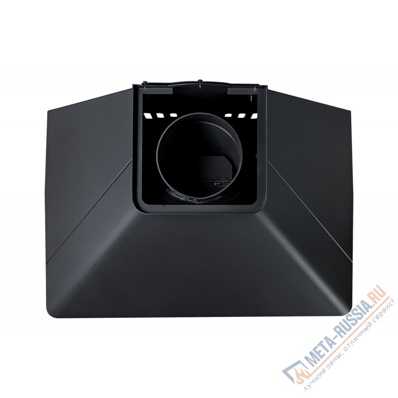 Печь-камин Экокамин Прага три стекла черный (PK 001)