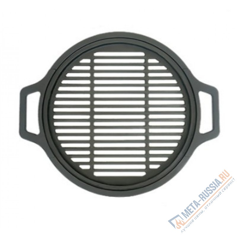 Решетка гриль чугунная Везувий, диаметр 380 мм.