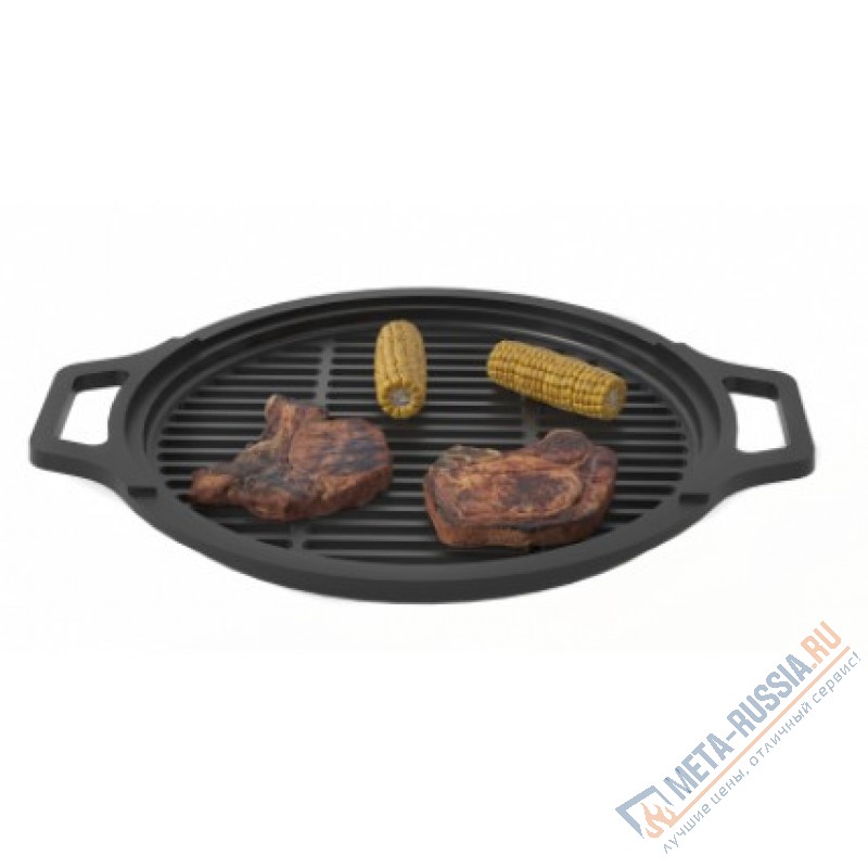 Решетка гриль чугунная Везувий, диаметр 380 мм.