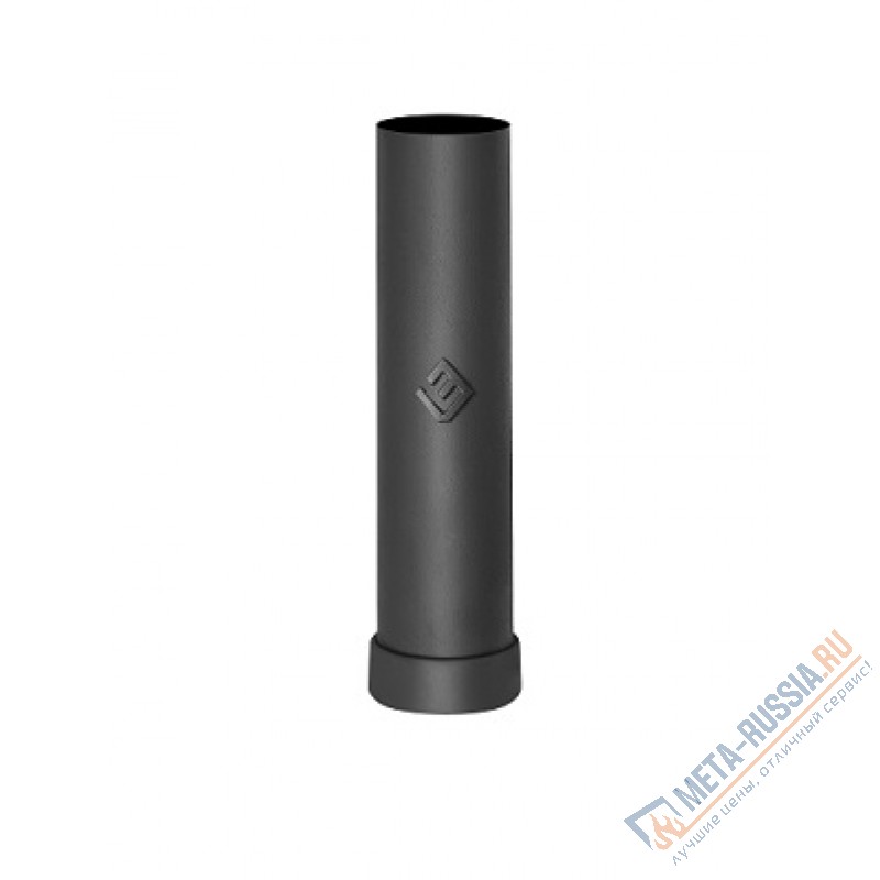 Труба дымоход Везувий чугунная труба 0.5м ?115-120 мм