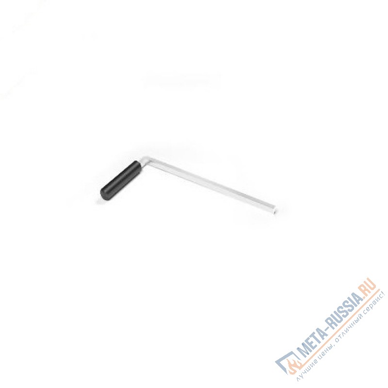 Труба дымоход Везувий ручка для чугунного поворотного Шибера L-220 мм