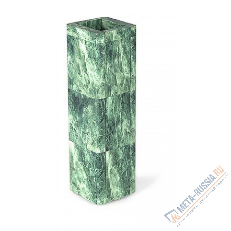 Облицовка дымохода Везувий  "Легенда Ретро" Змеевик Н-750мм