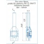 Печь-камин Экокамин МЮНХЕН угловой графит (PKN177)