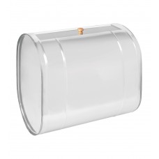 Труба дымоход Везувий бак нержавейка 60л под контур (горизонталь, овальный) (AISI 439)