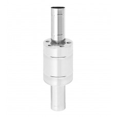 Труба дымоход Везувий экономайзер нержавейка на трубе д. 115