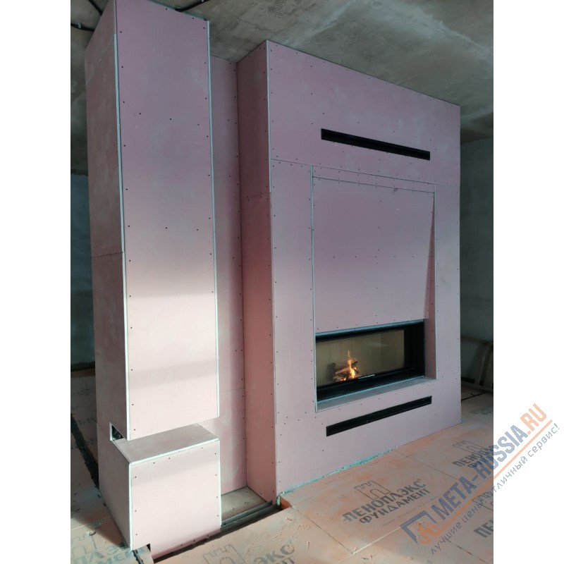 Каминная топка Romotop HEAT 3G L 140.50.01 с большим панорамным стеклом Каминная топка Romotop HEAT 3G L 140.50.01 с большим панорамным стеклом