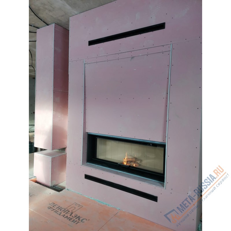 Каминная топка Romotop HEAT 3G L 140.50.01 с большим панорамным стеклом Каминная топка Romotop HEAT 3G L 140.50.01 с большим панорамным стеклом
