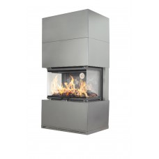 Камин Экокамин РОДОС 800 KRN800BG графит черный шамот Камин Экокамин РОДОС 800 KRN800BG графит черный шамот