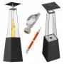 Газовый нагреватель Kratki UMBRELLA/BS/C/G31/37MBAR/S без стоек, черный