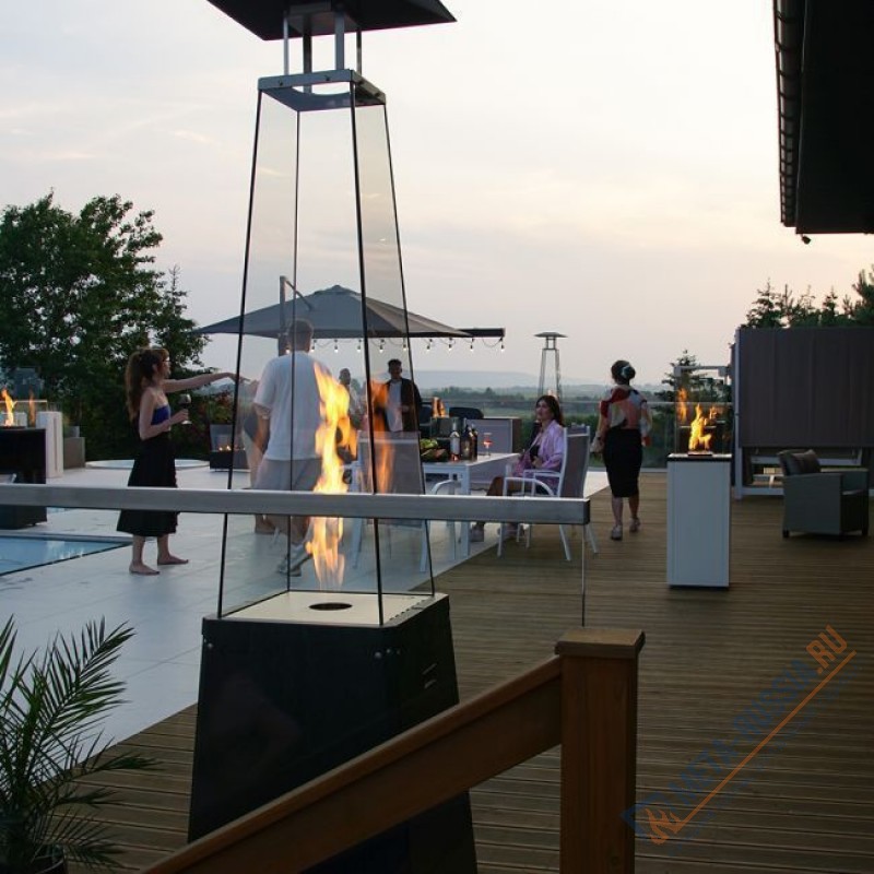 Газовый нагреватель Kratki UMBRELLA/BS/C/G31/37MBAR/S без стоек, черный