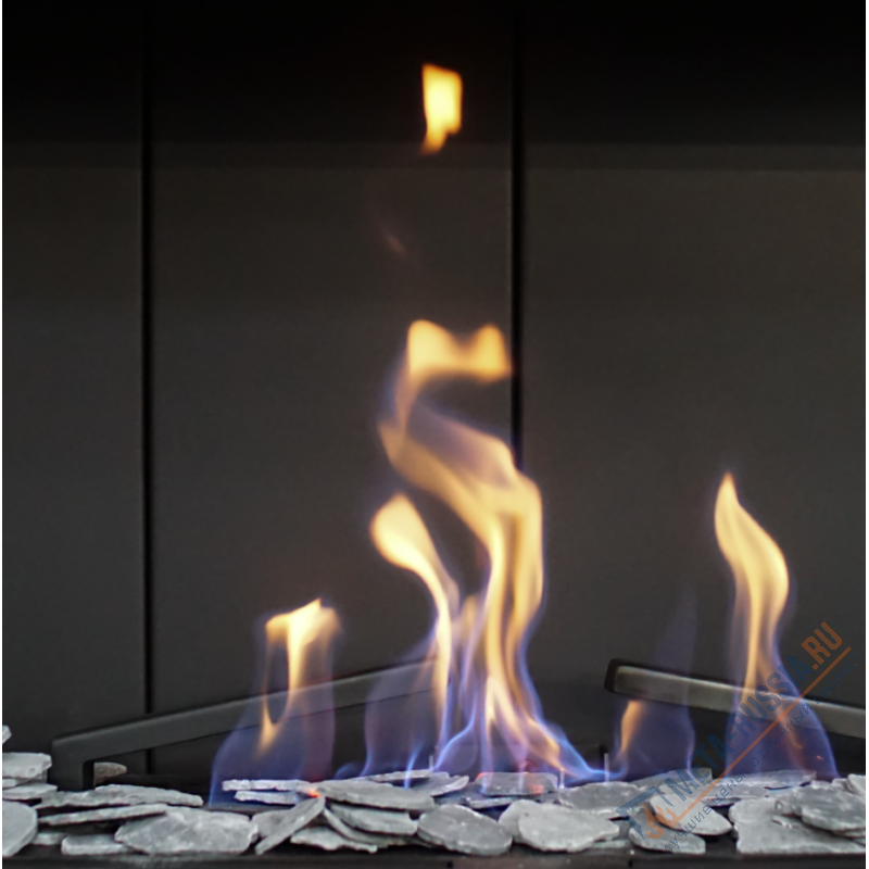 Газовая топка каминная Kratki LEO/45/68/G20, магистральный газ