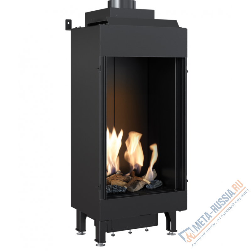 Газовая топка каминная Kratki LEO/45/68/G20, магистральный газ