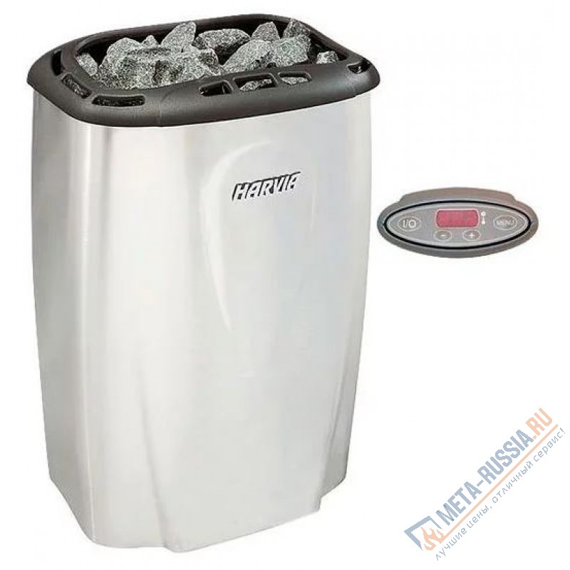 Печь электрическая Harvia Moderna V60E-1 Titanium (титан, выносной пульт в комплекте)