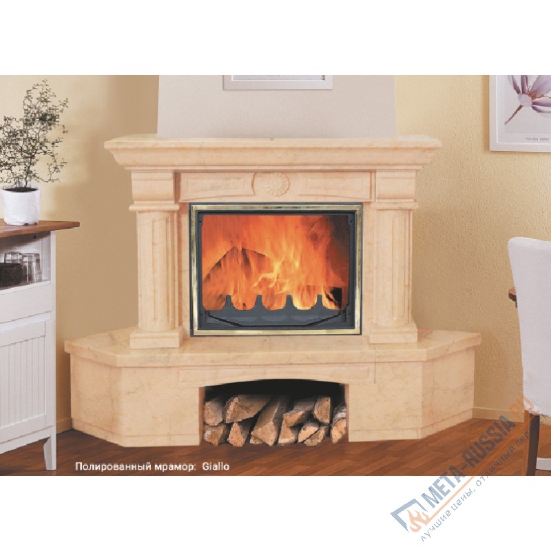 Каминная облицовка Madeira Viola угловая