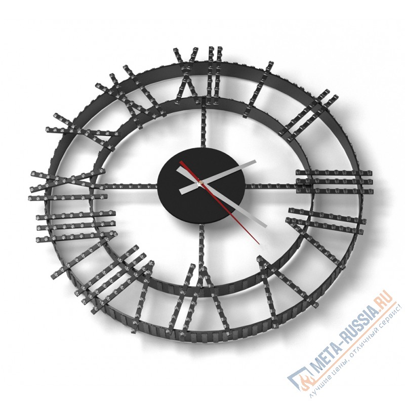 Часы кованные Везувий 1Ч