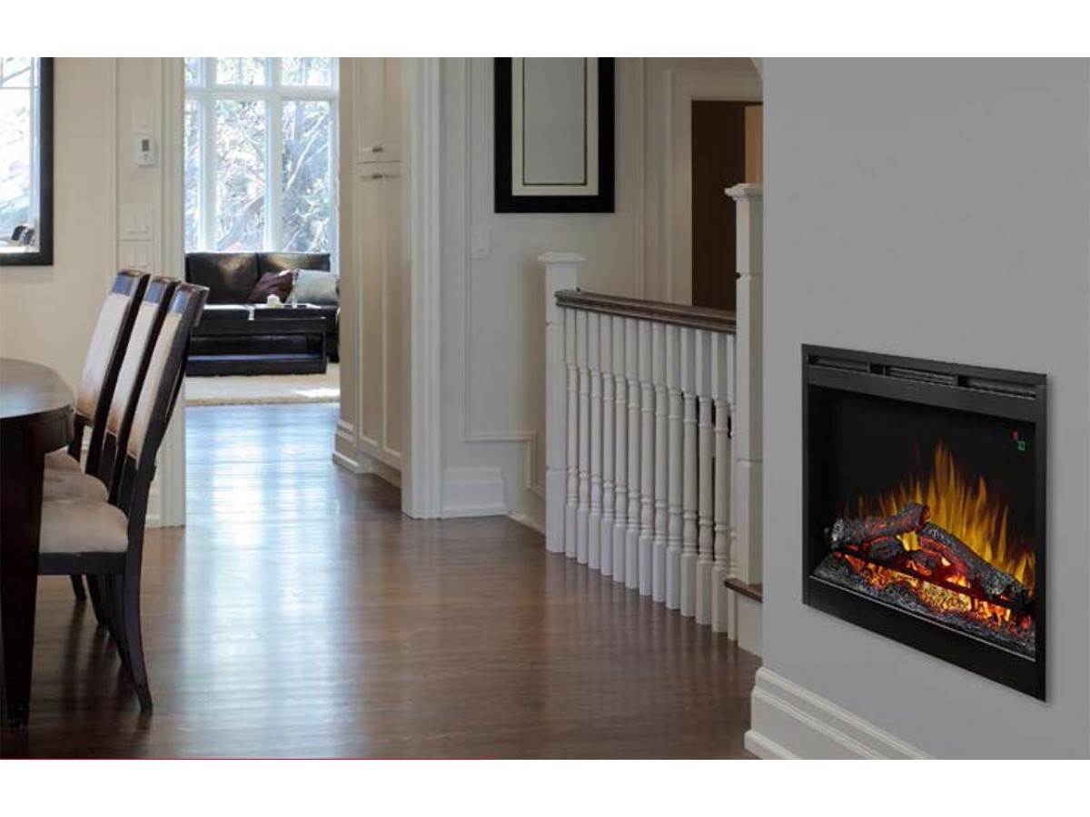 Электрические камины Dimplex с эффектом живого огня